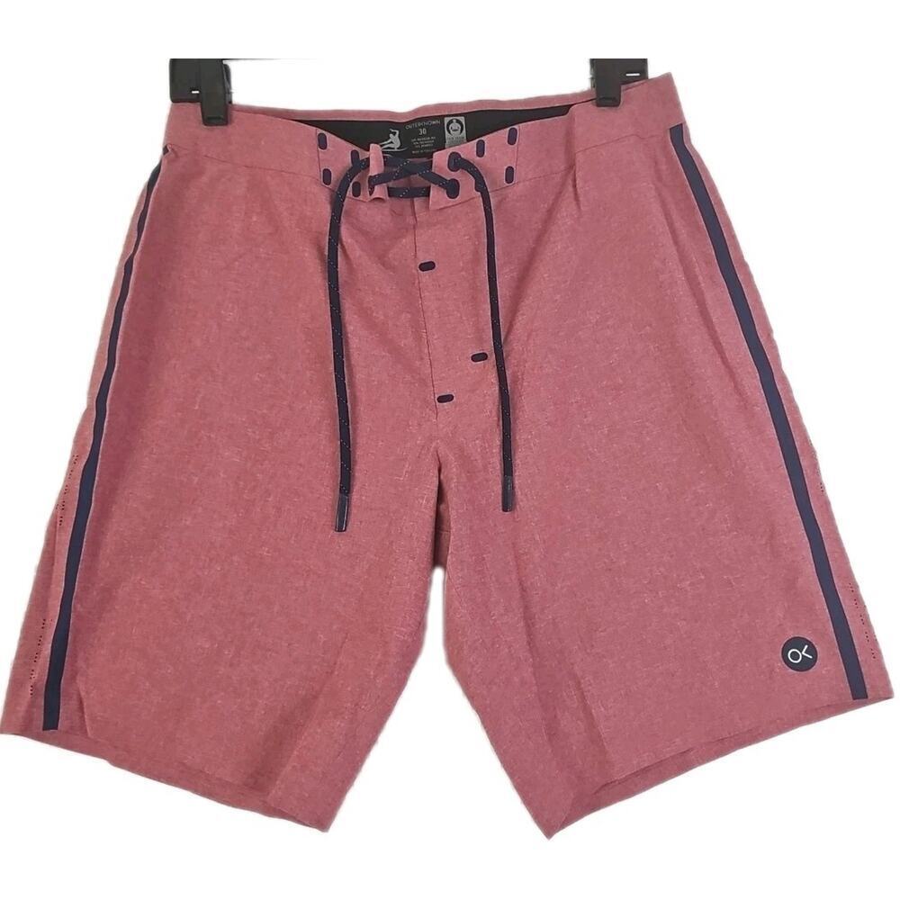 OUTERKNOWN Apex ~Men’s Size 30~ Dark Pink Boardshorts NWOT.